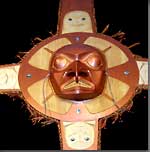 Sun Mask by Sanford Williams, Nuu-chah-nulth artisit
